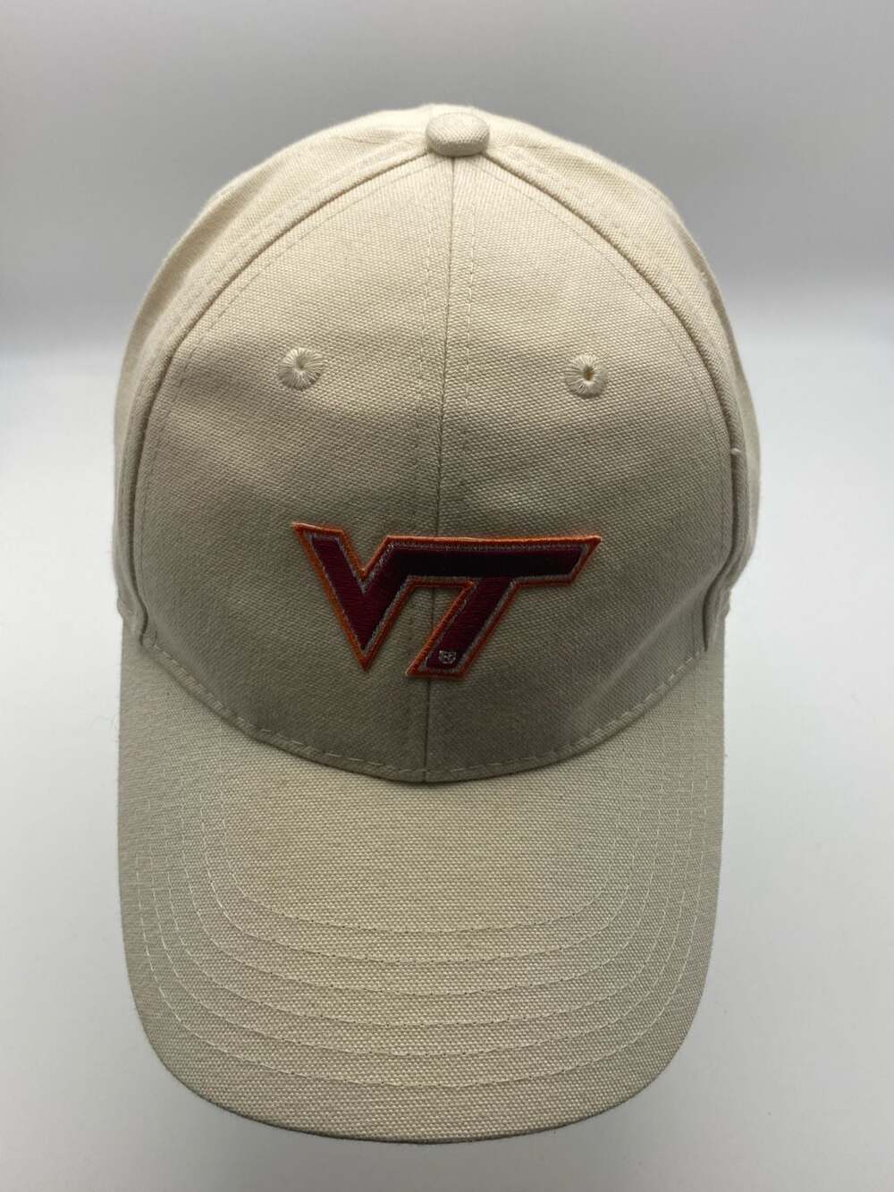 Nissin Virginia Tech Hokies Khaki Adjustable Hat